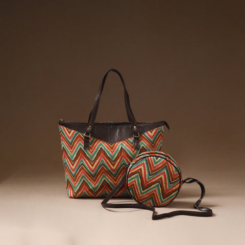 Multicolor - Handcrafted Shoulder Bag (Set of 2) 07