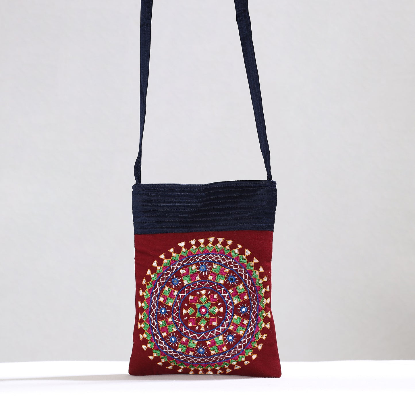 Embroidery Sling Bag