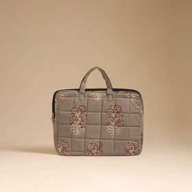 Handcrafted Quilted Laptop Bag (12 x 16 in) 121