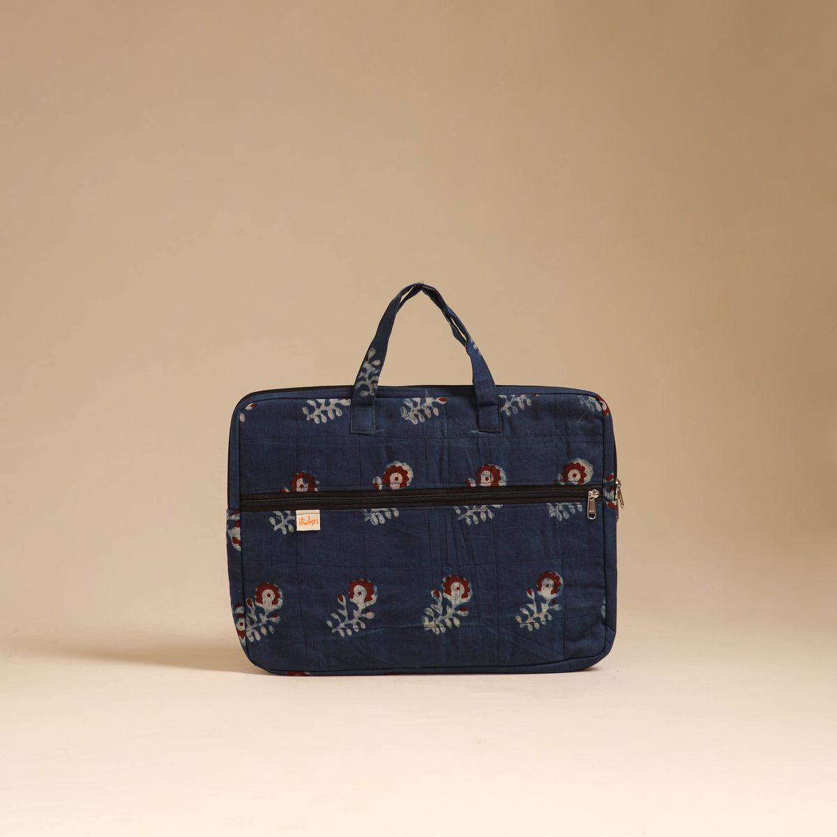 Handcrafted Quilted Laptop Bag (12 x 16 in) 123