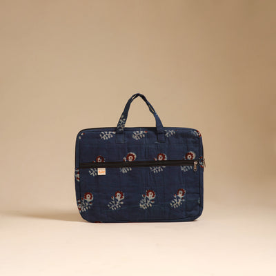 Handcrafted Quilted Laptop Bag (12 x 16 in) 123