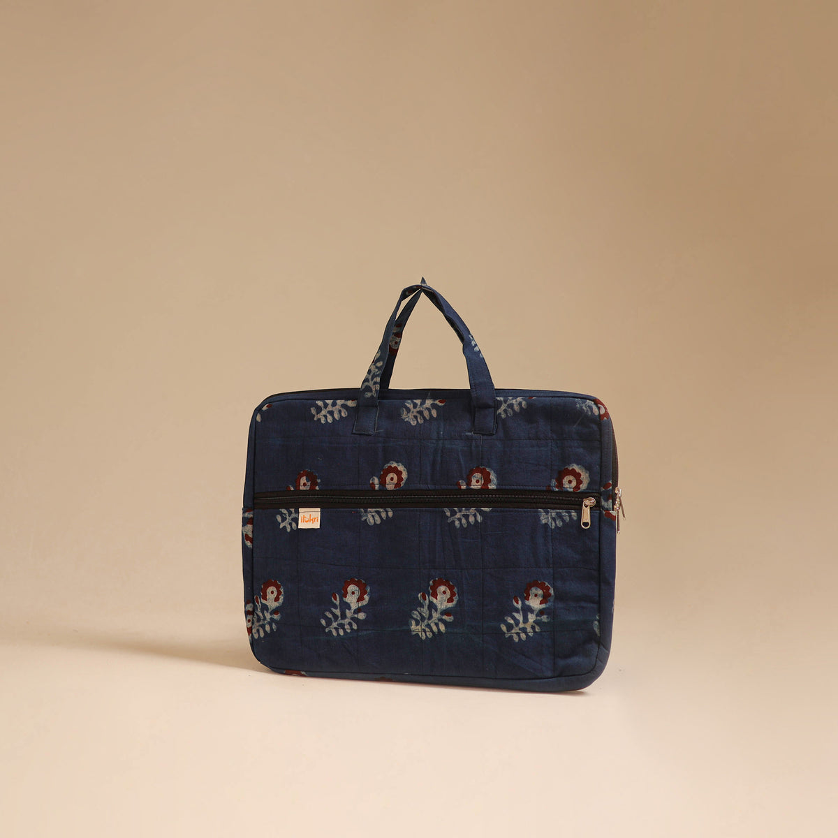 Handcrafted Quilted Laptop Bag (12 x 16 in) 123