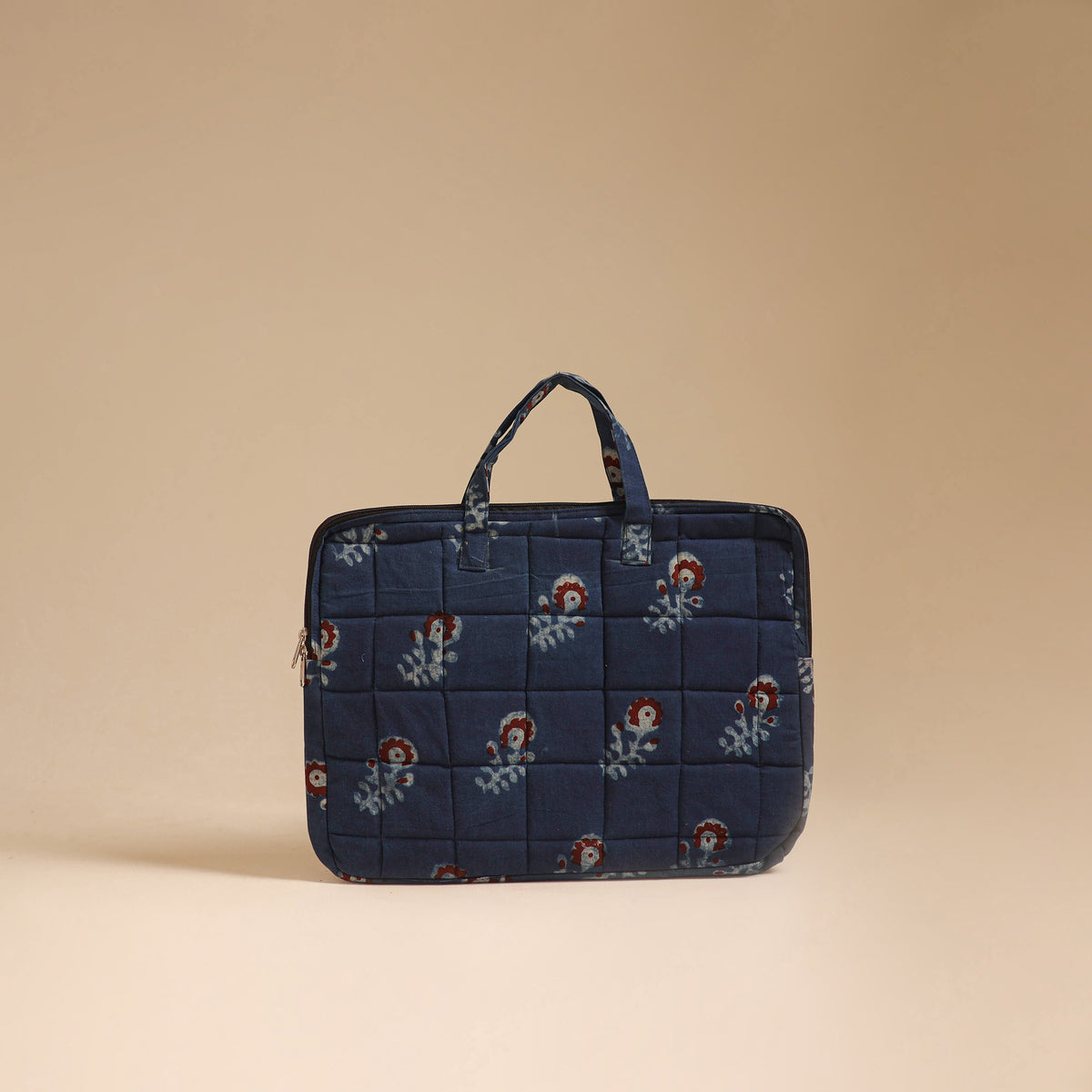 Handcrafted Quilted Laptop Bag (12 x 16 in) 123