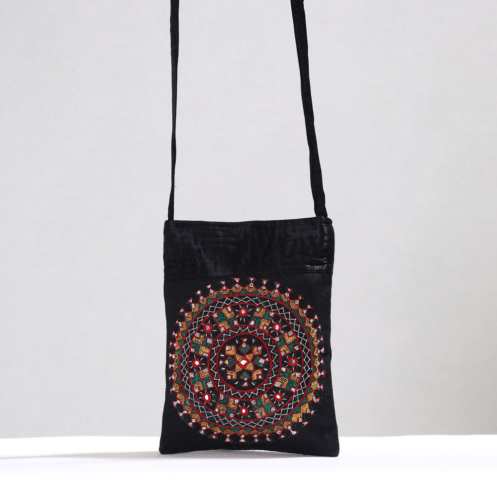 Embroidery Sling Bag