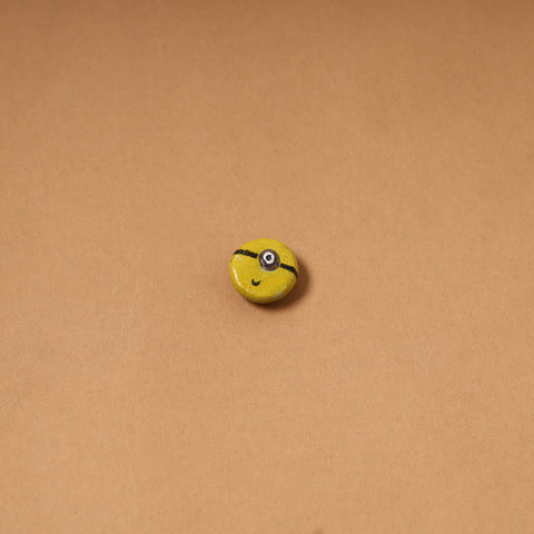 Yellow - Quirklets Handpainted Clay Minion Fridge Magnet 20
