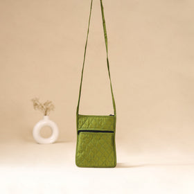 Srikalahasti Handpainted Kalamkari Sling Bag by Dwarka Plus 31