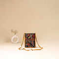 Srikalahasti Handpainted Kalamkari Sling Bag by Dwarka Plus 32