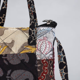  Handmade Quilted Cotton Patchwork Sling Bag 01 