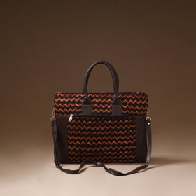 Multicolor - Handcrafted Printed Laptop Bag 16
