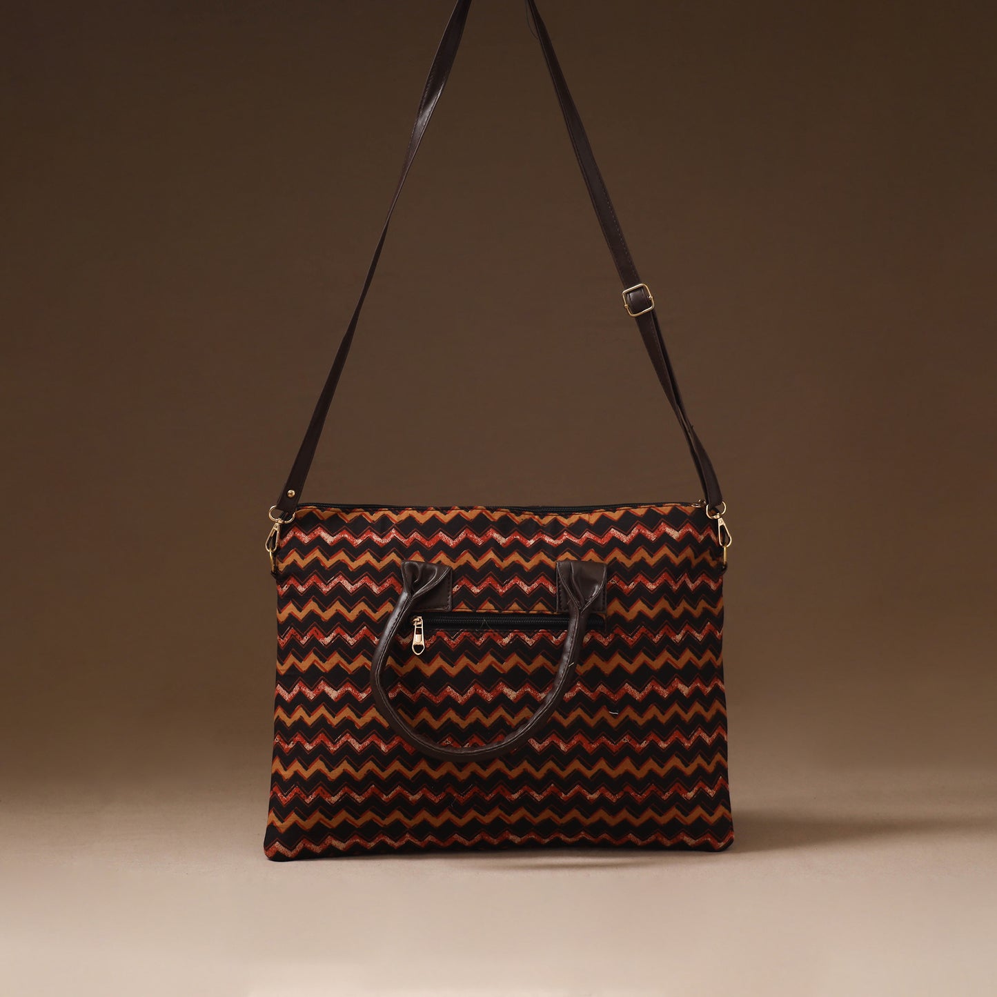 Multicolor - Handcrafted Printed Laptop Bag 16