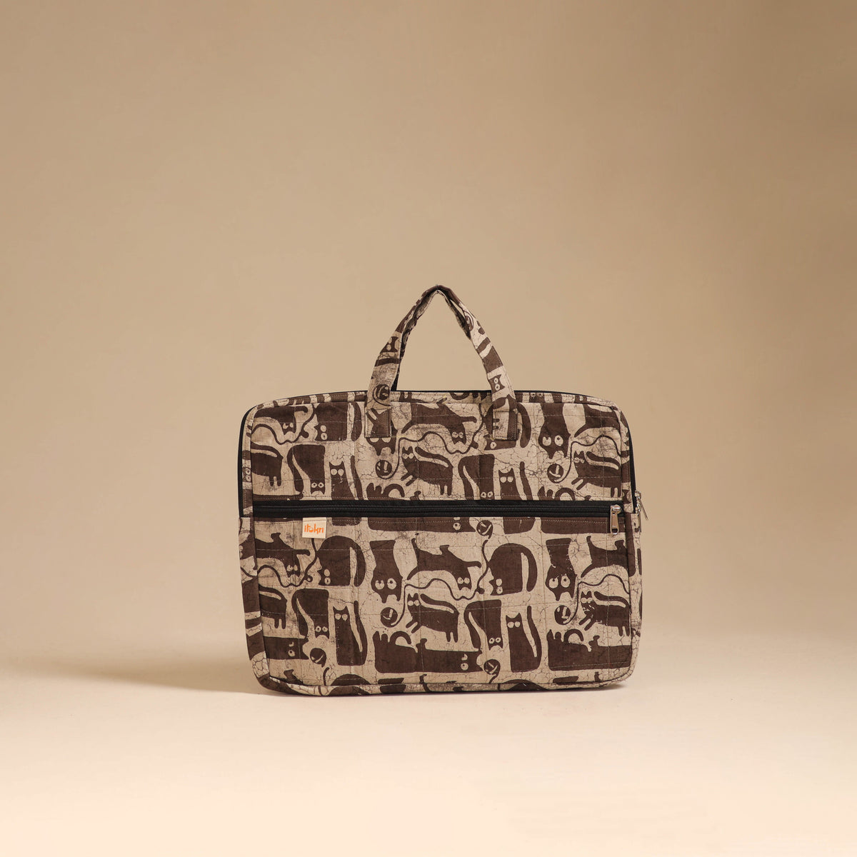 Handcrafted Quilted Laptop Bag (12 x 16 in) 130