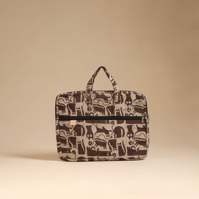 Handcrafted Quilted Laptop Bag (12 x 16 in) 130