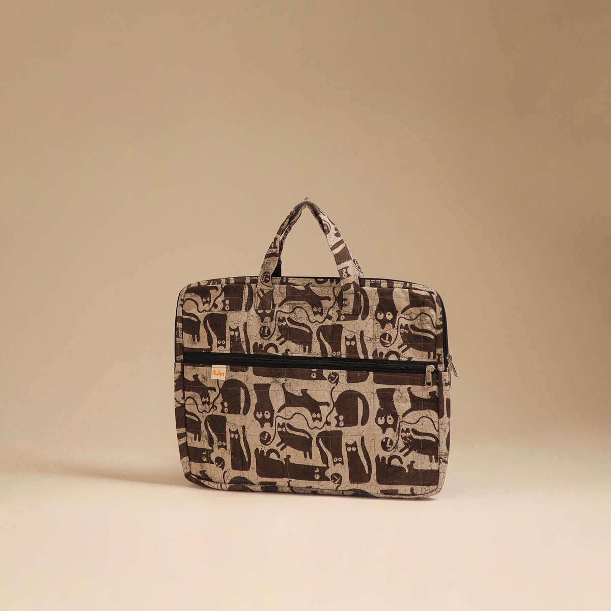 Handcrafted Quilted Laptop Bag (12 x 16 in) 130