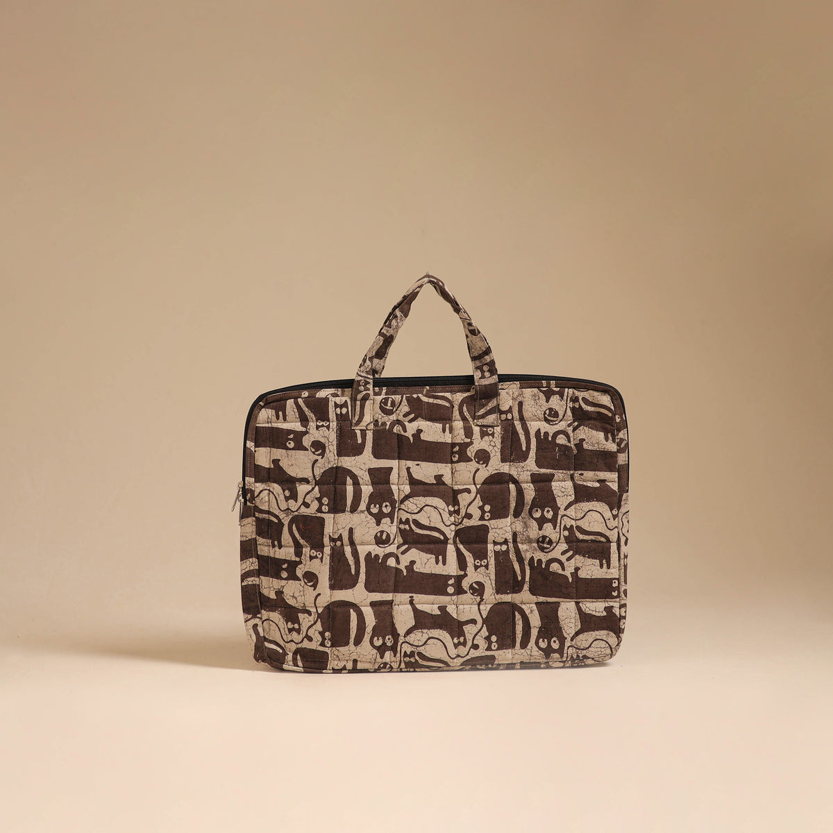 Handcrafted Quilted Laptop Bag (12 x 16 in) 130
