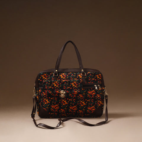 Multicolor - Handcrafted Printed Laptop Bag 13