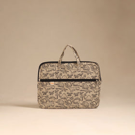 Handcrafted Quilted Laptop Bag (12 x 16 in) 132