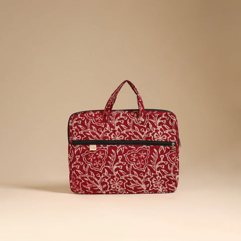 Handcrafted Quilted Laptop Bag (12 x 16 in) 137