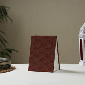 Brown - fabric embellished handmade photo frame (8 x 6 in)