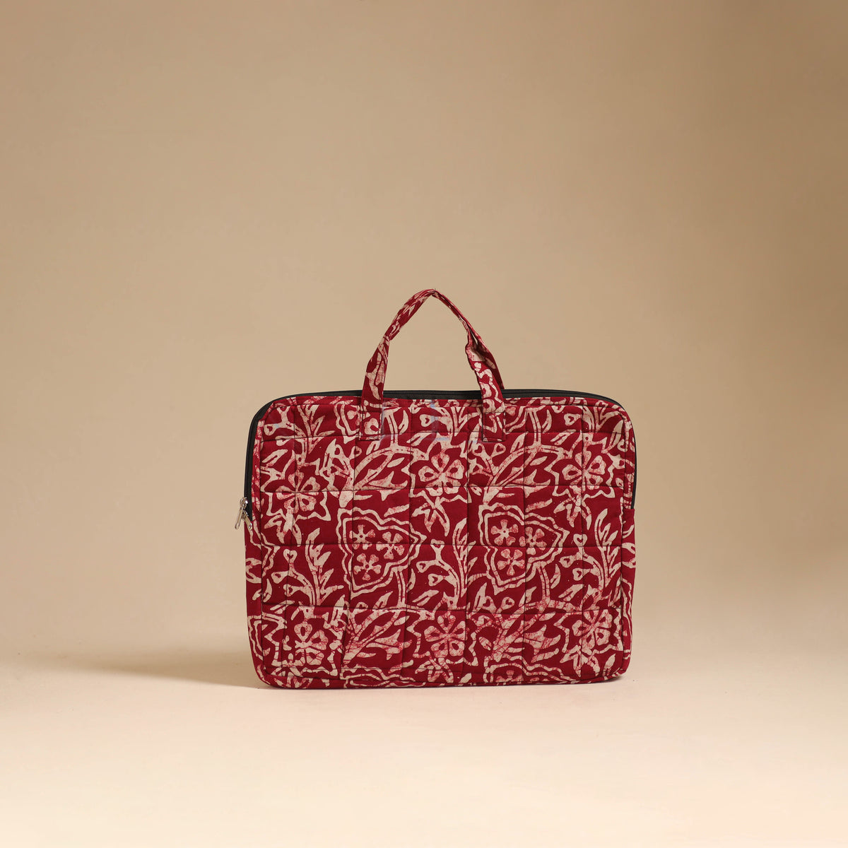 Handcrafted Quilted Laptop Bag (12 x 16 in) 137