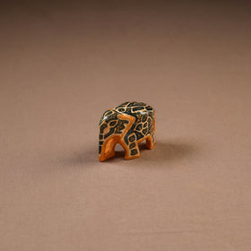 Kashmiri Handpainted Paper Mache Elephant Sculpture for Home Decor 24