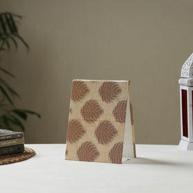 Beige - fabric embellished handmade photo frame (8 x 6 in)