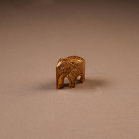 Kashmiri Handpainted Paper Mache Elephant Sculpture for Home Decor 26