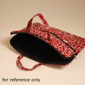 Handcrafted Quilted Laptop Bag (12 x 16 in) 39