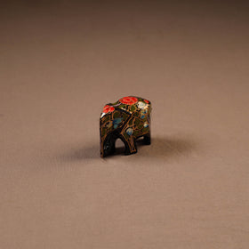 Kashmiri Handpainted Paper Mache Elephant Sculpture for Home Decor 28
