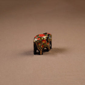 Kashmiri Handpainted Paper Mache Elephant Sculpture for Home Decor 28