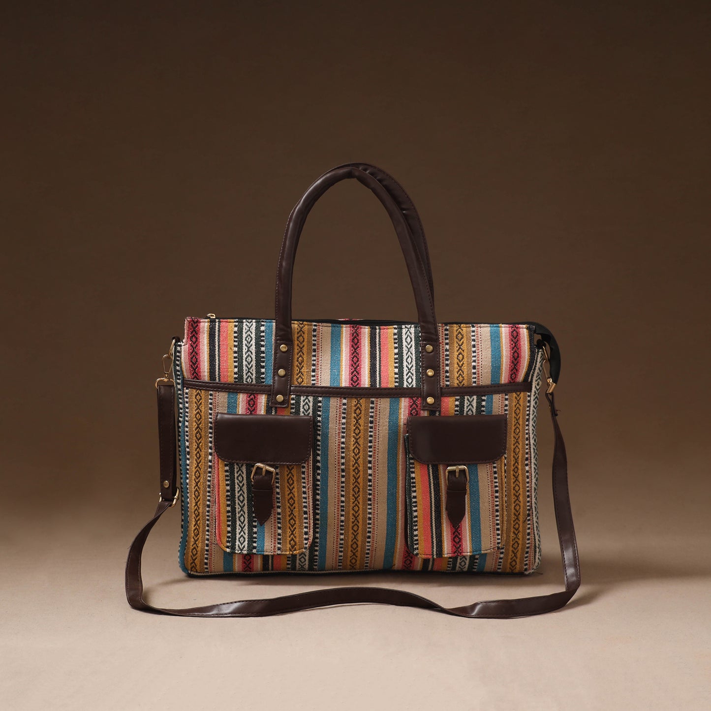 Handcrafted Printed Laptop Bag 18