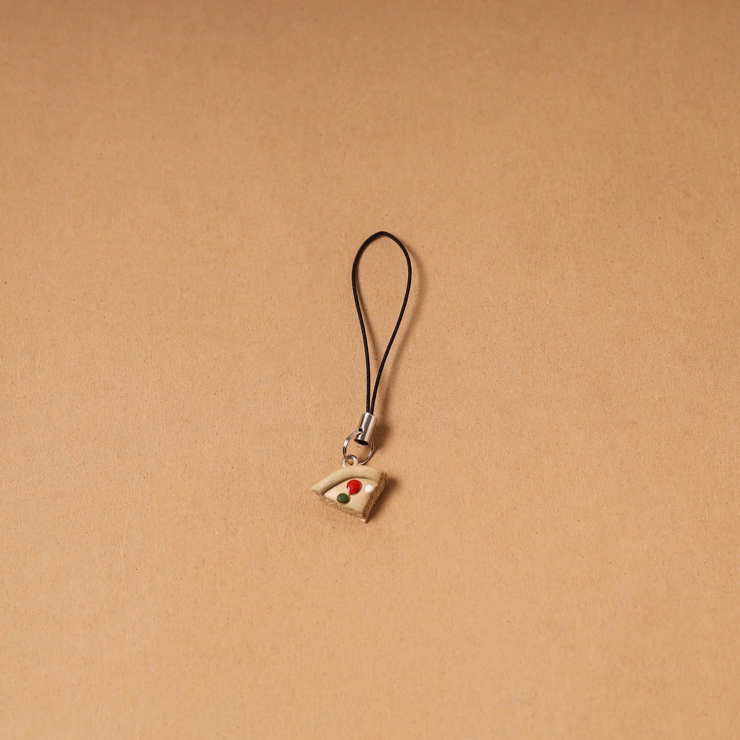 Quirklets Handpainted Clay Bag Charm / Keychain 36