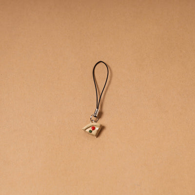 Quirklets Handpainted Clay Bag Charm / Keychain 36