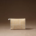 Taat Wool Thread Hand Embroidered Upcycled Travel Pouch 02