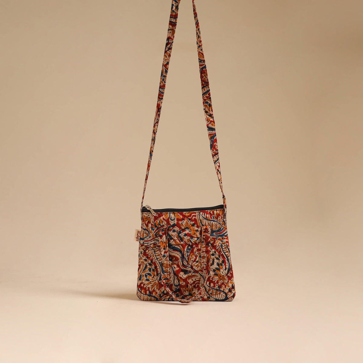 Handcrafted Quilted Sling Bag 04