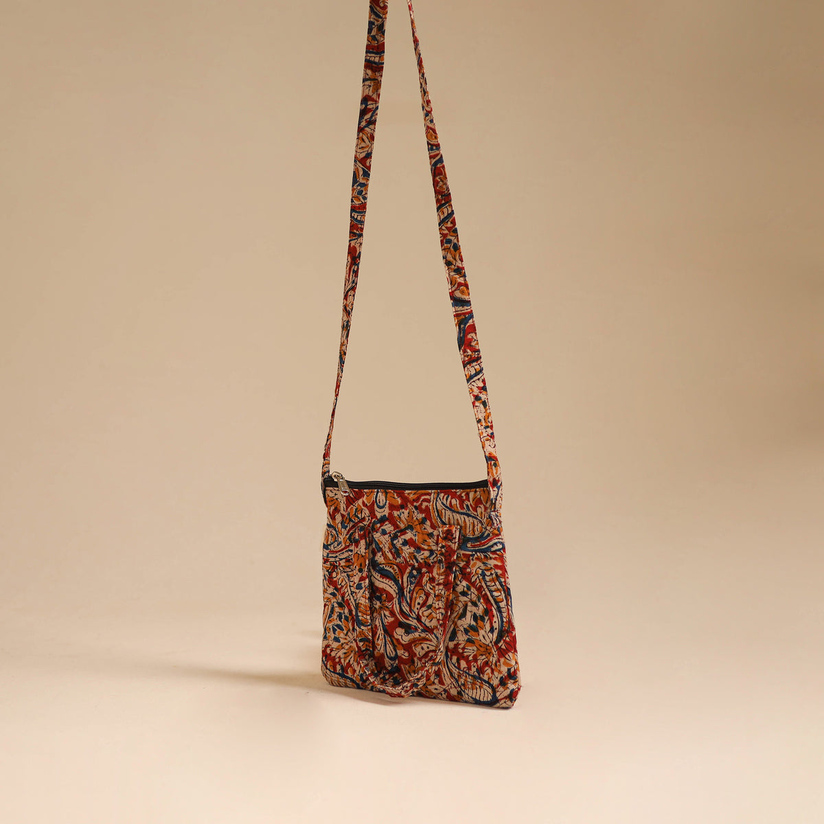 Handcrafted Quilted Sling Bag 04