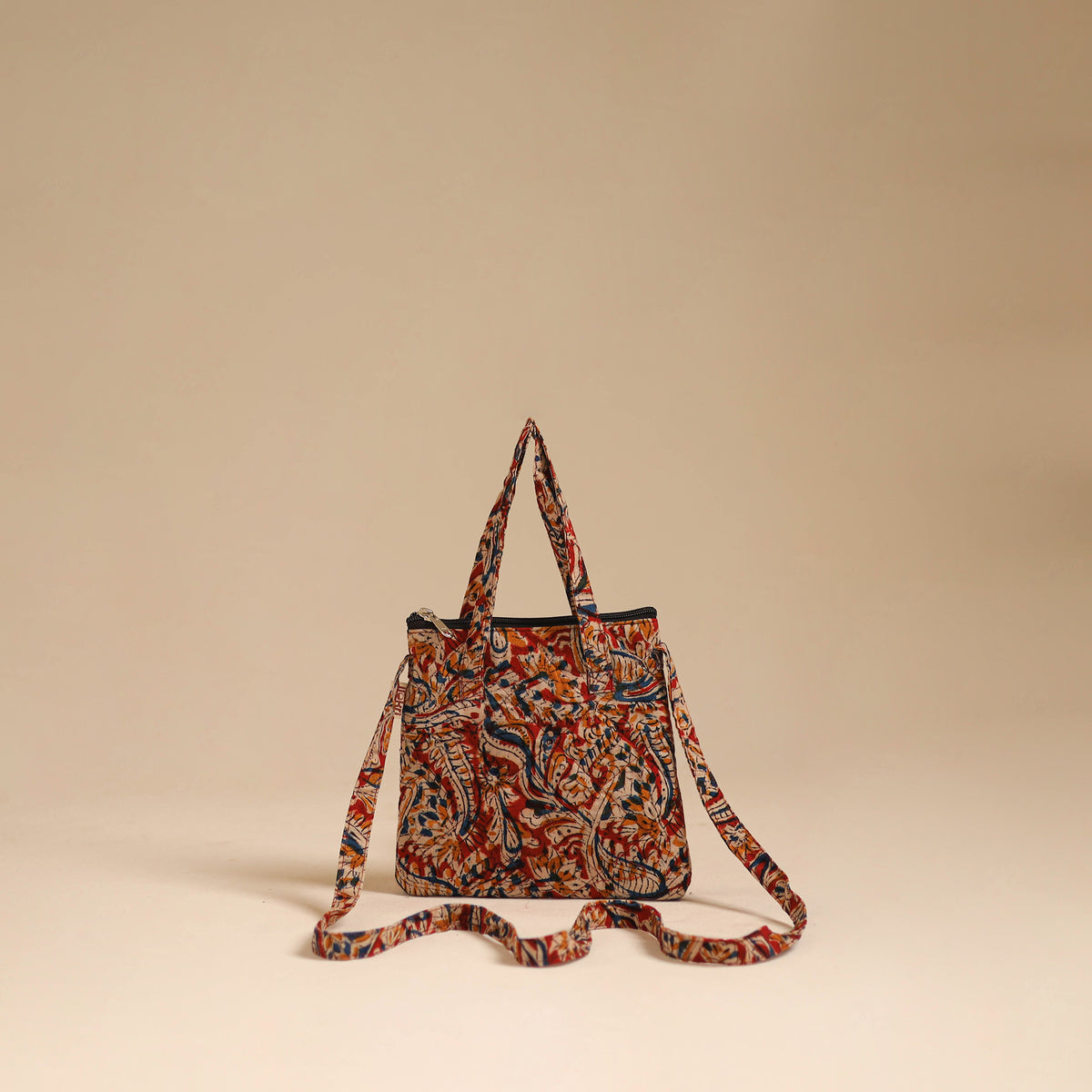 Handcrafted Quilted Sling Bag 04
