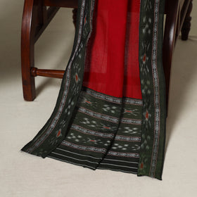 Green - 3pc handloom cotton unstitched sambalpuri dress