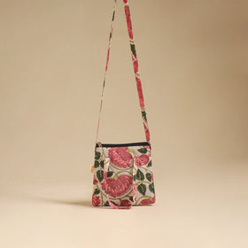 Handcrafted Quilted Sling Bag 05