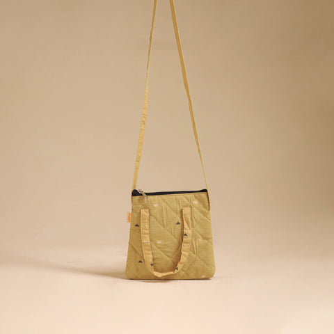 Handcrafted Quilted Sling Bag 07