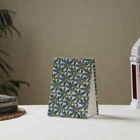 Blue - fabric embellished handmade photo frame (8 x 6 in)