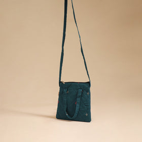 Handcrafted Quilted Sling Bag 08