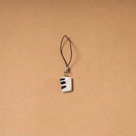 Quirklets Handpainted Clay Bag Charm / Keychain 41