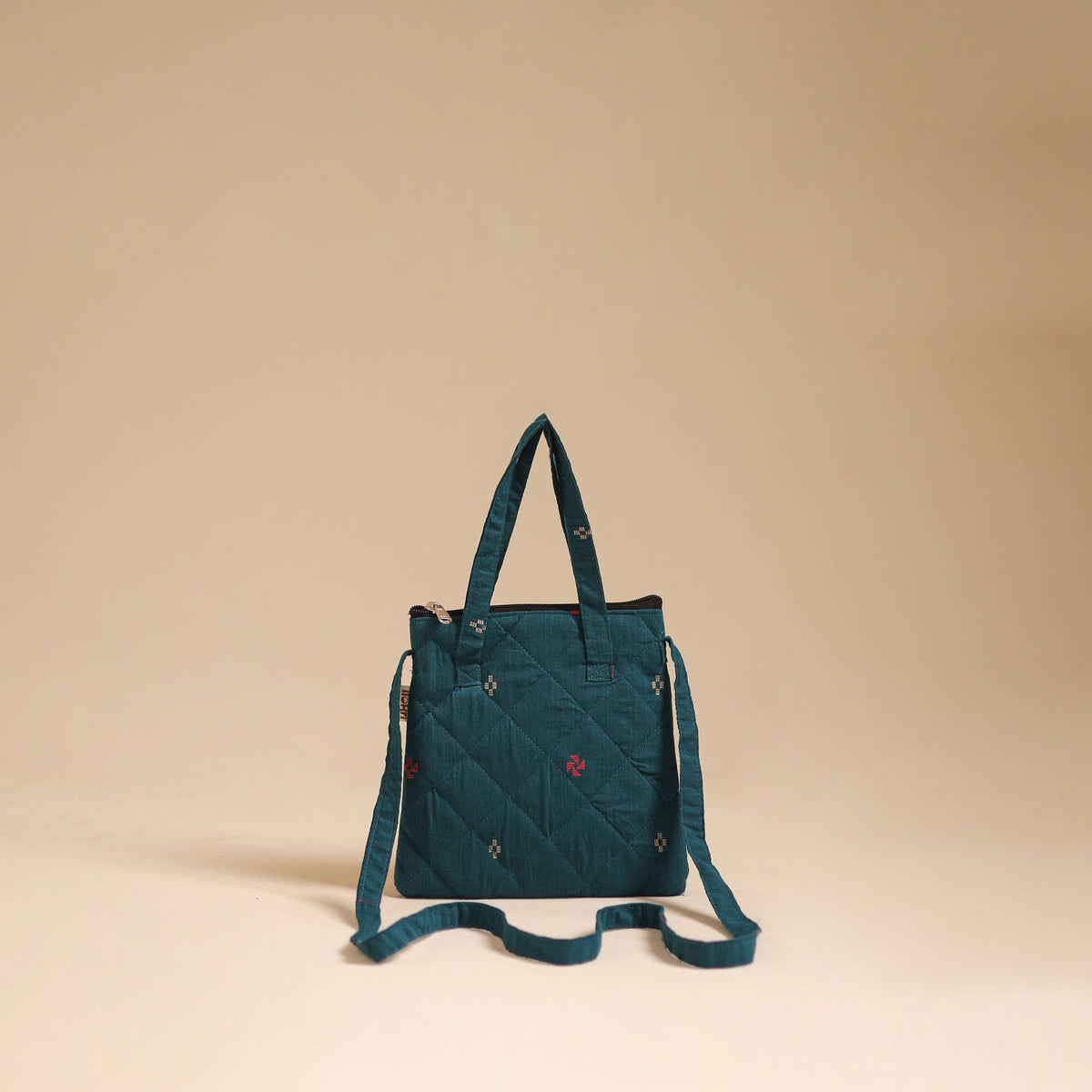 Handcrafted Quilted Sling Bag 08