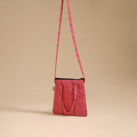 Handcrafted Quilted Sling Bag 09