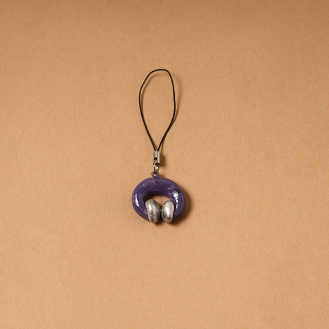 Quirklets Handpainted Clay Bag Charm / Keychain 43