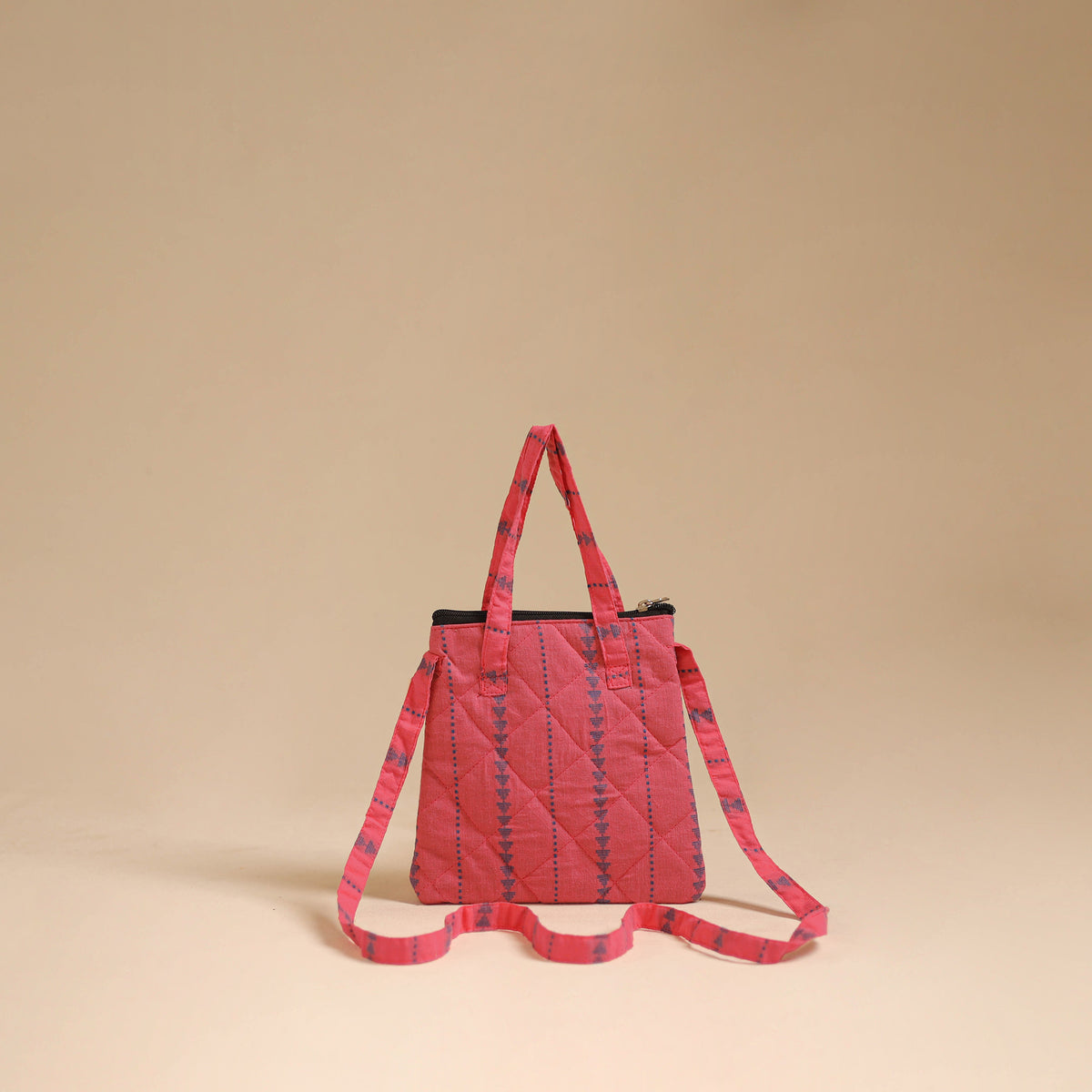 Handcrafted Quilted Sling Bag 09