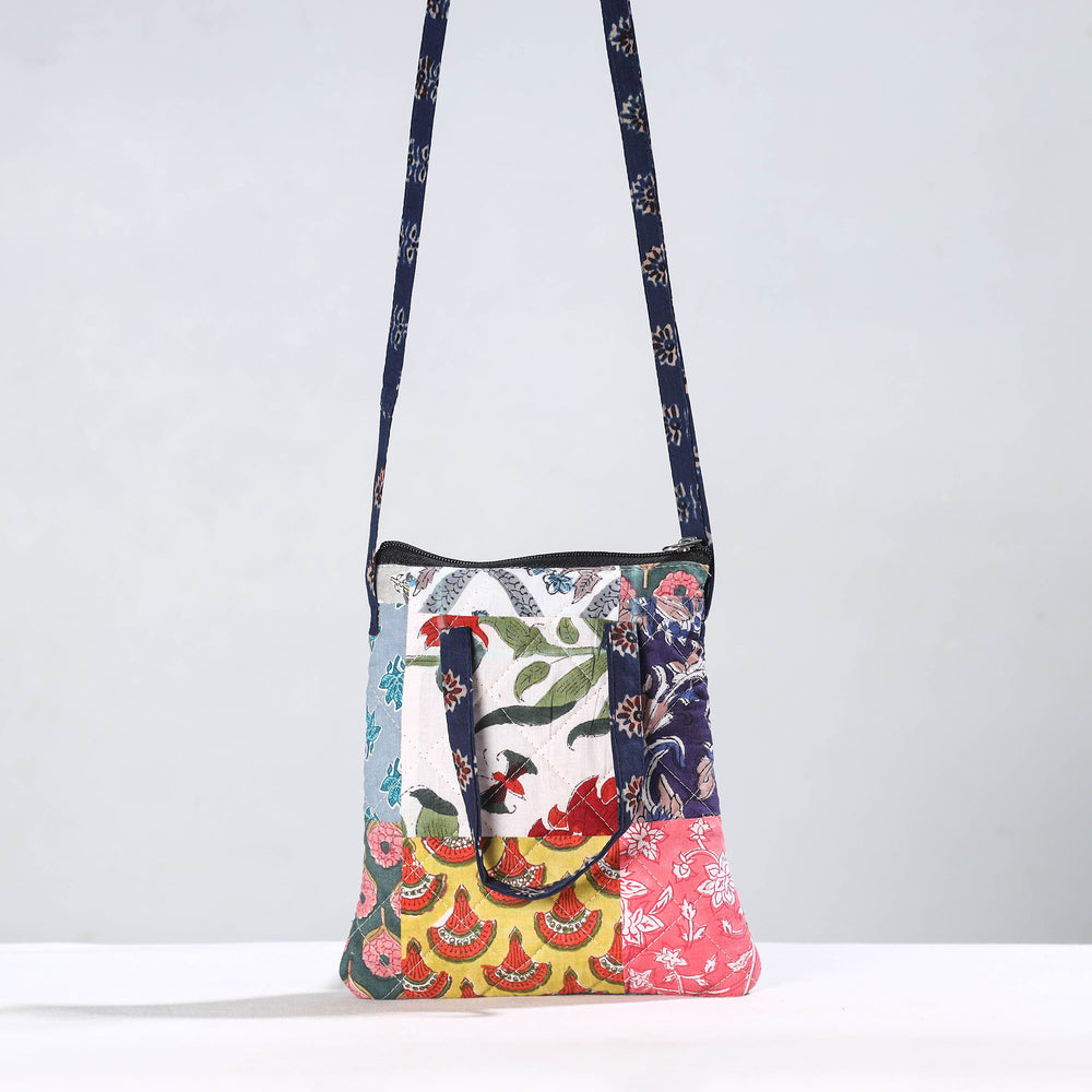 cotton sling bag 