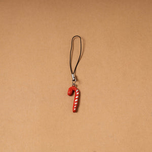 Quirklets Handpainted Clay Bag Charm / Keychain 48