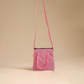 Handcrafted Quilted Sling Bag 14