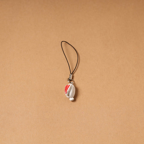 Quirklets Handpainted Clay Bag Charm / Keychain 49